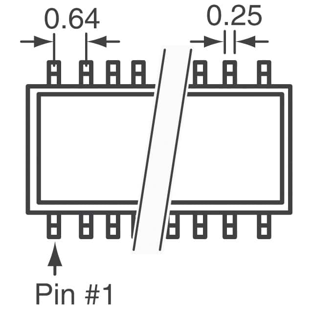 VSSR2401202JUF Vishay Dale Thin Film  Widerstandsnetzwerke, Arrays